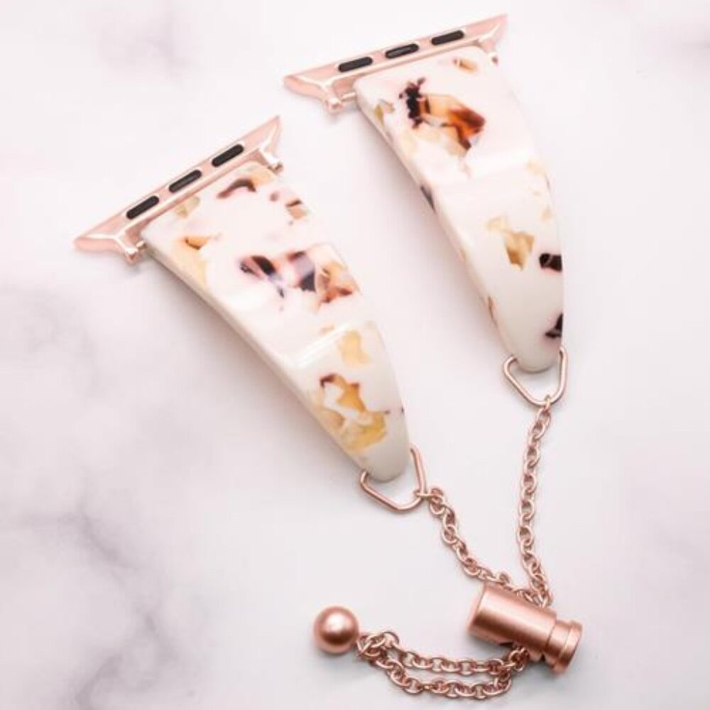 NEW Resin Rose Gold Apple Watch Band